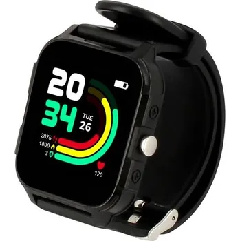 interaktivní kniha KURIO - Chytré hodinky černé – Chytré hodinky pro děti a teenagery – doporučené společností Gulli –