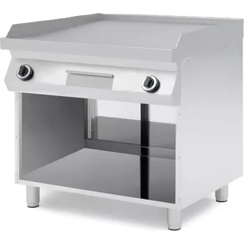 Tepelná izolace Płyta grillowa gazowa Hendi 700, 10kW, 800x700x(H)900mm | 220207