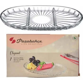 Mísa Elegant 27,8x16,3 cm 3-dílná skleněná 54903