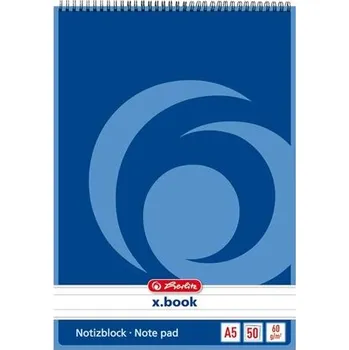 Dětské zboží Kroužkový blok Herlitz A5 linkovaný - 50 listů