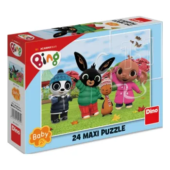 Dětské zboží Puzzle Bing na podzim 24 dílků maxi