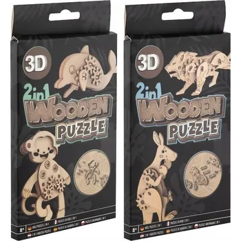 Puzzle Puzzle 3D prostorové POHYBLIVÉ EKO CERTIFIKÁT FSC