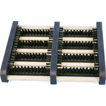 Rohožka Oboustranná otočná dřevěná rohožka Elba