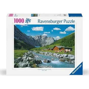 Puzzle 1000dílné Puzzle Ravensburger Karwendelgebirge Rakousko