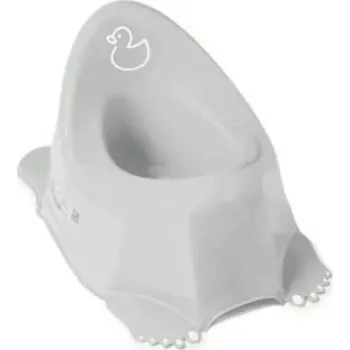 Nočník TEGA DK-001-122 Protiskluzový nočník KACHNA světle šedý