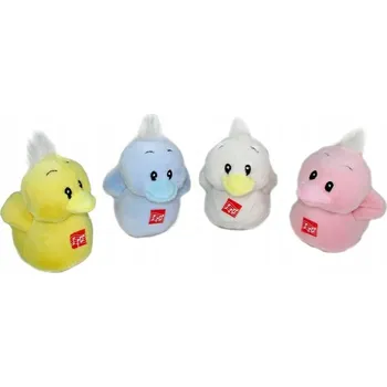 plyšák PLYŠOVÁ HRAČKA PLUSZOVÁ KACHNA 3 BARVY ZVUK 14CM