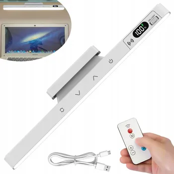 Lampička BEZDRÁTOVÉ LED OSVĚTLENÍ, USB-C MAGNETICKÁ LAMPA S DÁLKOVÝM OVLÁDÁNÍM