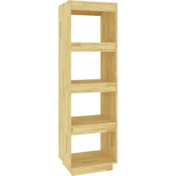 Knihovna Borovicový regál 40 x 35 x 135 cm, neošetřený, na knihy i jako dělicí stěna