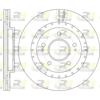 Brzdový kotouč Brzdový kotouč ROADHOUSE 61137.10