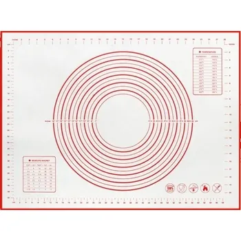 Váleček na těsto Silikonová pečicí podložka 60 x 80 cm