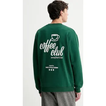 Dámská mikina Bavlněná mikina Marc O'Polo 5000007320 zelená 77X, vel. M