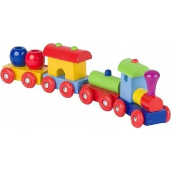 Vláček a vláčkodráha Dřevěný vláček Peru