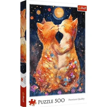 Puzzle Puzzle 500 Dílků Polibek v měsíčním světle TREFL