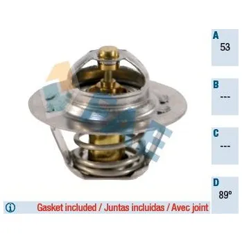 Těsnění motoru Termostat, chladivo FAE 5205689