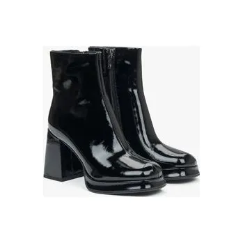 Dámské kozačky Estro Polokozačky ER00115881 Černá 37