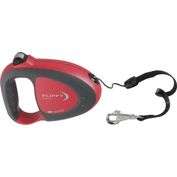 Vodítko pro psa Ferplast samonavíjecí vodítko FLIPPY TECH M červené