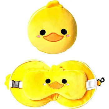 Polštář Kačenka polštář polštář + maska plyšová hračka