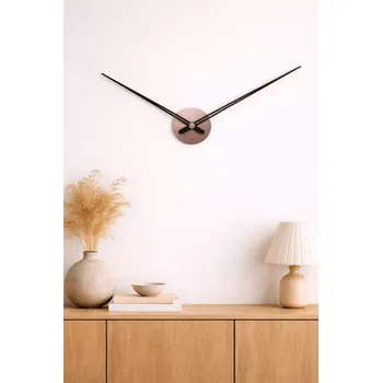 Hodiny Karlsson LBT Sharp – nástěnné 3D hodiny bez ciferníku, průměr 90 cm