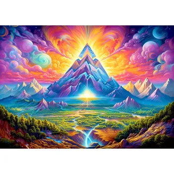 ENJOY Pyramidy v lesích 1000 dílků