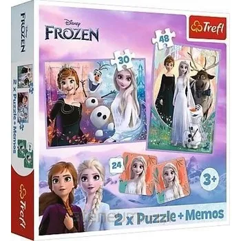 Puzzle Puzzle Trefl 78 dílků DISNEY Ledové Království: Princezny ve své říši