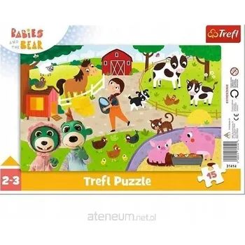 Puzzle Puzzle 15 Roztomilé Miminka TREFL