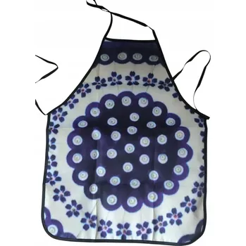 Kuchyňská zástěra Kuchyňská zástěra, vzor Bolesławiec keramika 166A