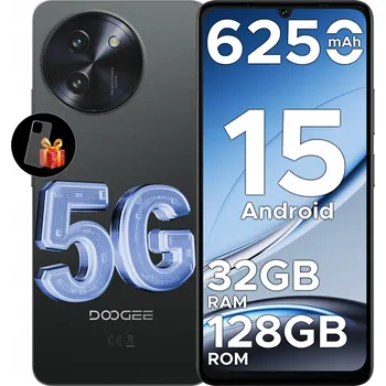 Mobilní telefon Smartphone DooGee Note 59 8 GB / 128 GB 5G černý