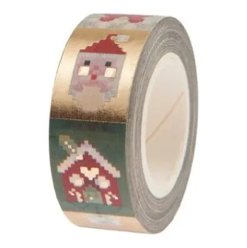 Tejpovací páska Tape Pixels, FSC MIX, 1,5 cm x 10 m