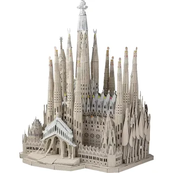 3D puzzle 3D kovové puzzle sagrada família – premium série metal earth