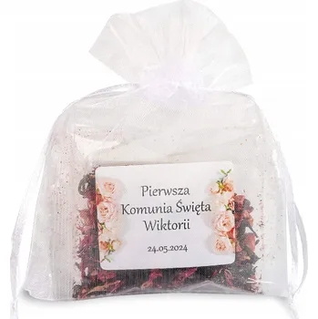 Sáček na potraviny Poděkování pro hosty Green Touch - sáček s čajem