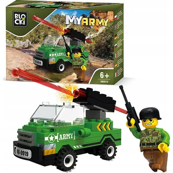 ostatní stavebnice Stavebnice Blocki MyArmy Vozidlo s dělem