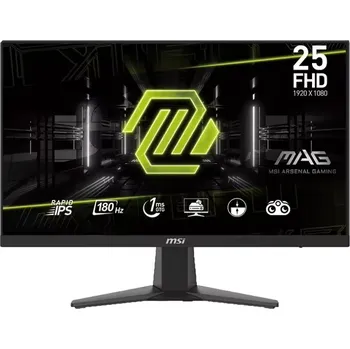 Monitor LED Monitor MSI MAG 256F 24,5" 1920 x 1080 px IPS / PLS
