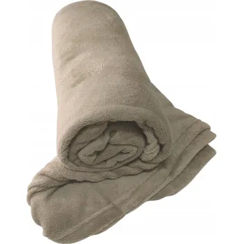 Prostěradlo Fleecová deka mdProduct polar 140 cm x 200 cm hnědá