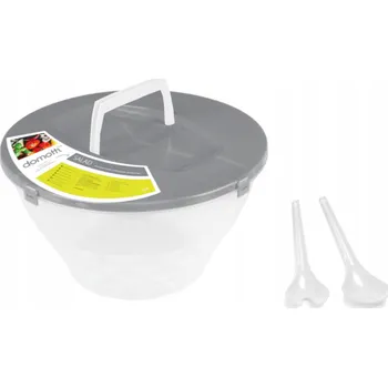 26998 Mísa NA salát S šedým víkem A lžícemi