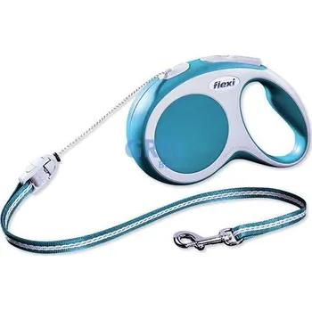 Vodítko pro psa Flexi vario cord M tyrkysová