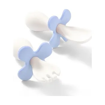 Ergonomický příbor pro děti Baby Ono bílomodrý