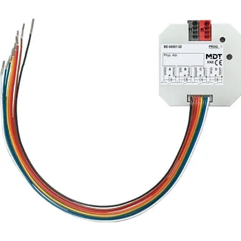 vypínač Spínač MDT Technologies Binární vstupy 4násobné, zapuštěné provedení, bezpotenciálové vstupy