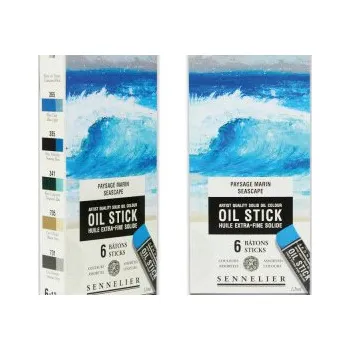 Výtvárné potřeby Sennelier oil stick sada 6ks – Seascape