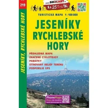 SC 219 Jeseníky, Rychlebské hory 1:100 000