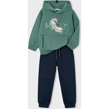 Dětská tepláková souprava Mayoral 4802.5B.Mini.9BYA zelená 77X, vel. 104