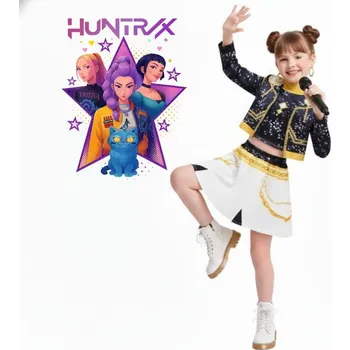 Karnevalový kostým Kostým K-Pop Demon hunters - ZOEY - 3set Velikost: 140