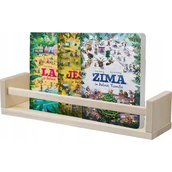 Obraz ZÁVĚSNÁ POLICE NA ZEĎ NA HRAČKY KNIHY FOTKY OBRAZY DO DĚTSKÉHO POKOJE