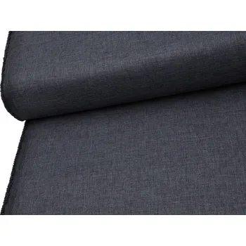 Mirtex Tkanina OXFORD LINEN 200/L85 Tmavě modrá Jeans šíře 160cm Ceník: METRÁŽ: od 1 metrů