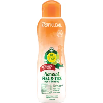 Antiparazitikum pro psa Tropiclean antiparazitní sampon Flea and Tick Maximum Strength 355 ml