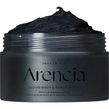 Tělový peeling Arencia – Fresh Cloud Scrub Black Tea & Yuzu – Tělový peeling s černým čajem a yuzu – 260 g