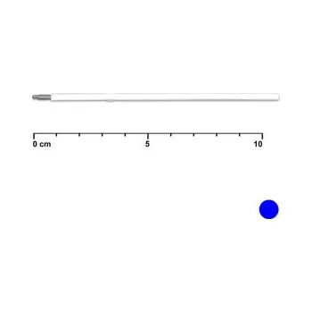 Náplň 10,7/3,5cm tip 0,7mm modrá (bílé tělo)