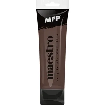 Vodová barva Akrylová barva MFP Maestro 75ml - burnt umber