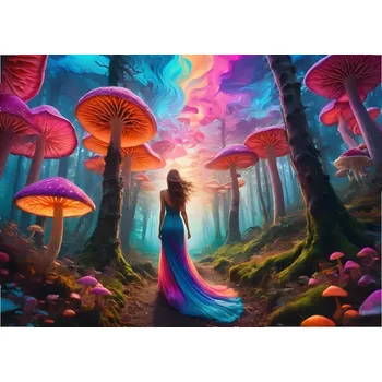 Puzzle Puzzle Lesní rozmar 500 dílků ALIPSON