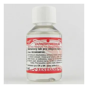 Přípravek na nehty Damarový lak lesklý anti UV Renesans 100ml