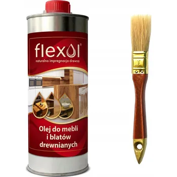 Olej na dřevo Olej na nábytek a dřevěné desky flexol 0,5 l